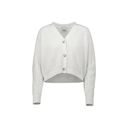 ALLUDE Белый Женские Кашемировые Свитеры