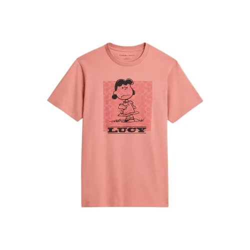 COACH X PEANUTS T-Shirt Мужской Красный