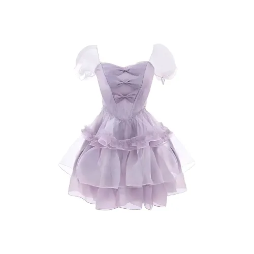 IQC Короткий рукав Платье Женское