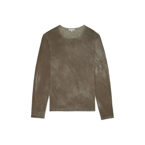 COTTON CITIZEN Винтажный Серый Умбра Мужская T-Рубашка