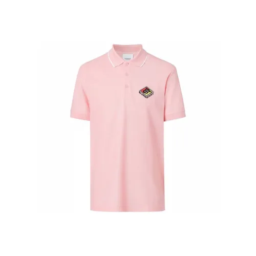 Burberry Розовая Мужская Поло