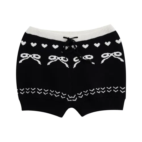 FDR Черные Женские Повседневные Шорты