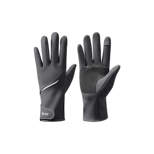 NANJIREN Флисовые утепленные теплые перчатки для женщин