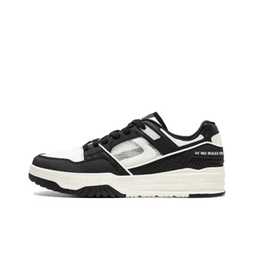 361° Slip Резистентные амортизаторы с защитой от износа Низкий топ Скейтборд Кроссовки Мужские Белый Черный