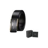 Чёрный с золотой окантовкой коробка