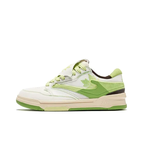 Erke Wudou Maple Leaf 2,0 Скейтборд Кроссовки Низкие Микрокристалл Белый Яблоневый Лист Мужские