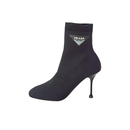 PRADA Ботильоны Черные Женские