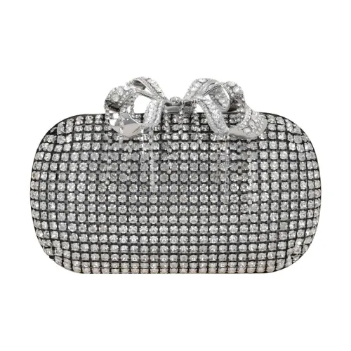 Self Портрет Полиэстер Одно плечо Через плечо Клатч Женское Серебро