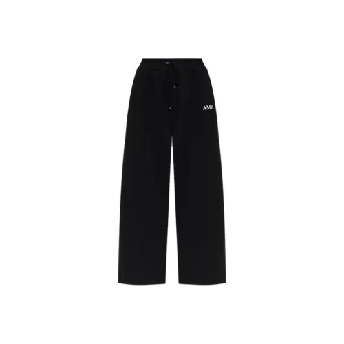 AMIRI Вязаные спортивные брюки женские черные