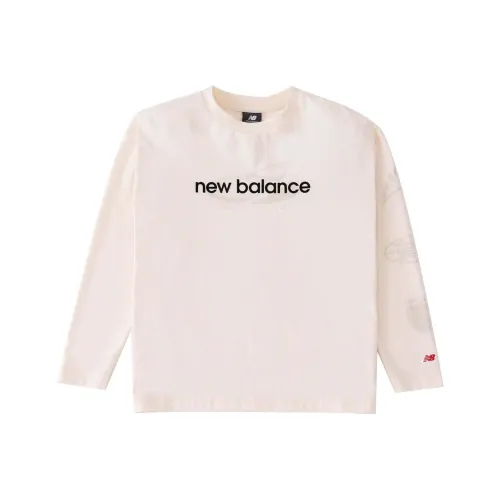 New Balance Graphic T-Shirt Sea Salt Teenagers