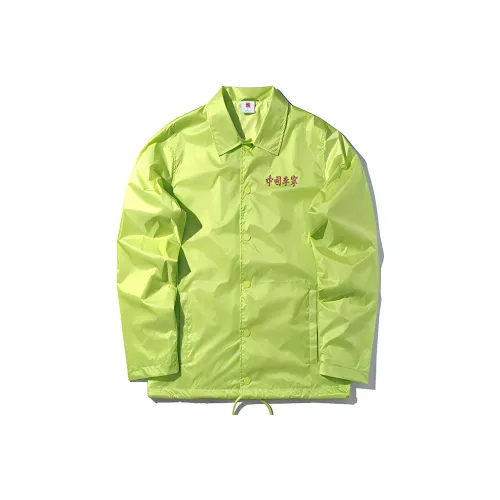 LINING Куртка Унисекс Флуоресцентный Ярко-Зеленый