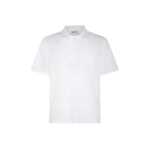 Lanvin Белая Мужская Поло