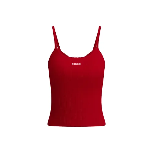 KIRSH Red Women's Tank Tops