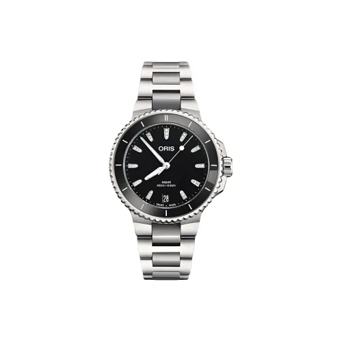 Oris Автоматический Механический Movement Женские Часы Aquis Series 36,5 мм Черные