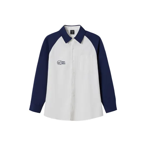 WAYNEXZAVIER Белая Мужская Рубашка