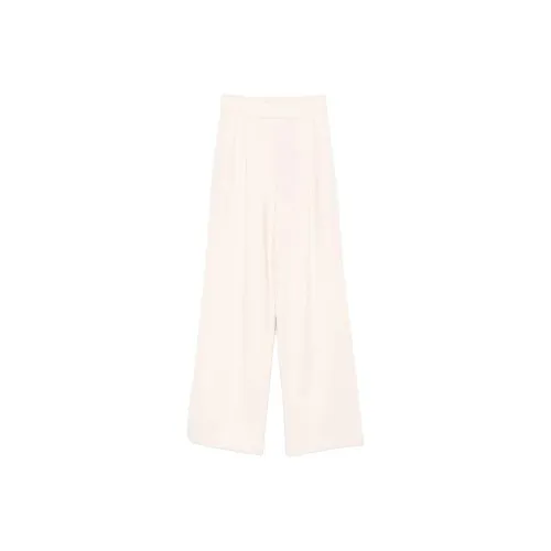 DRIES VAN NOTEN Экрю Женские Повседневные Брюки
