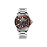 Черный и оранжевый bezel, черный циферблат