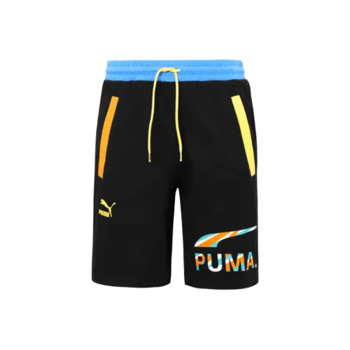 PUMA Мужские Повседневные Шорты Черные