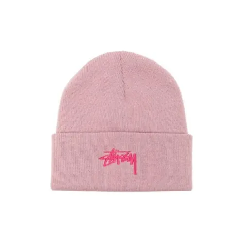 Stussy Acrylic Beanies Men's Pink