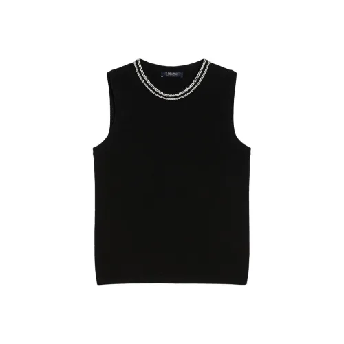 MaxMara Черные Женские Майки