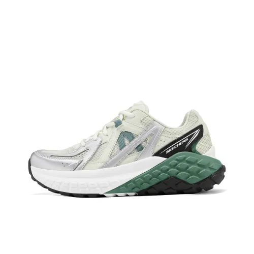 Skechers Monster Low Top Тапочки Мужские Бежево-Зеленые