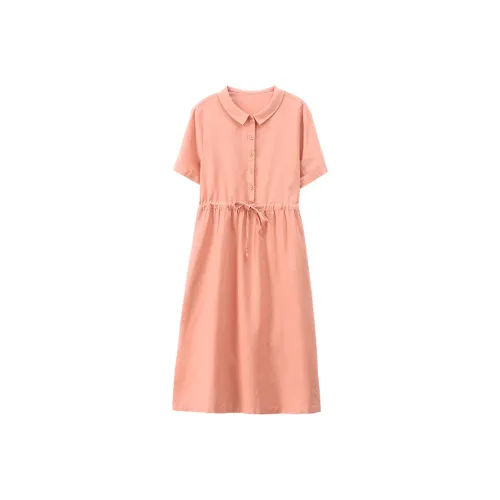 X MOOM Короткое платье с короткими рукавами женское