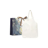 Горизонтальный узор + лента + сумка для покупок