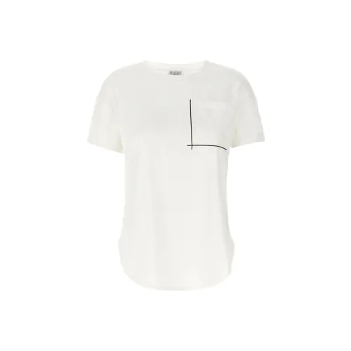 Brunello Cucinelli Белые Женские Рубашки T