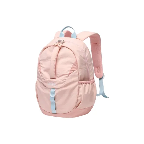 V.NINE Ткань Рюкзак Детский Небесно-Синий Персиково-Розовый