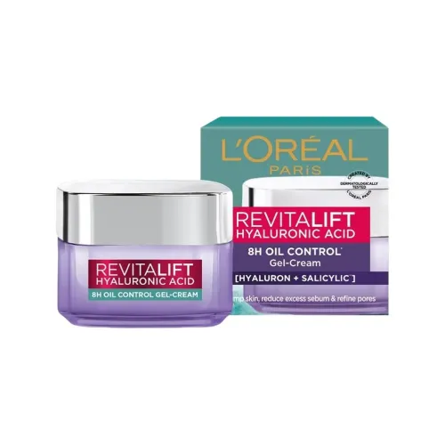 OULAIYA Гиалуроновая кислота Oil Control Гель Крем Увлажняющий и Сужающий Поры 50 мл