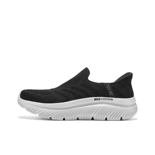 Skechers WOMEN'S GO WALK Дышащий Поддержка Низкий Топ Casual Женский Черный Белый