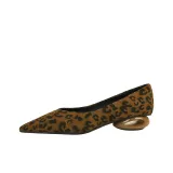 Леопардовый принт [Высота каблука 3 см]