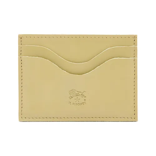 Il Bisonte Кожа Картхолдер Женский Фисташковый