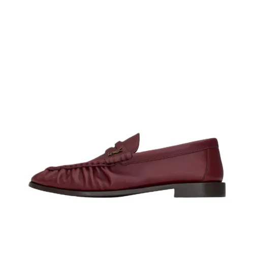 SAINT LAURENT LE LOAFER Casual Женский Красный