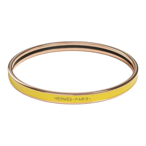 HERMES Браслеты с розовым золотом женские желтые