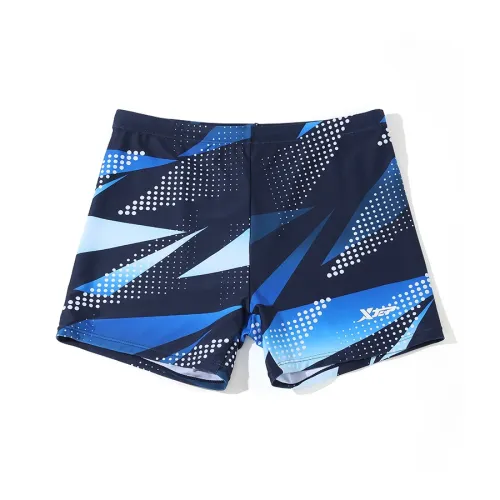 XTEP Темно-синие мужские плавательные шорты