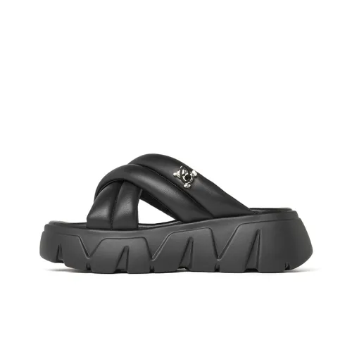 JOSINY Резиновая подошва амортизация устойчивость к истиранию устойчивость к запахам тихий слип женский черный