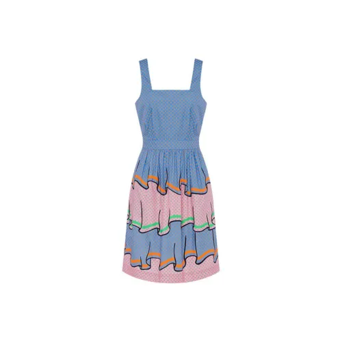 MOSCHINO Многоцветные Женские Слиплатья