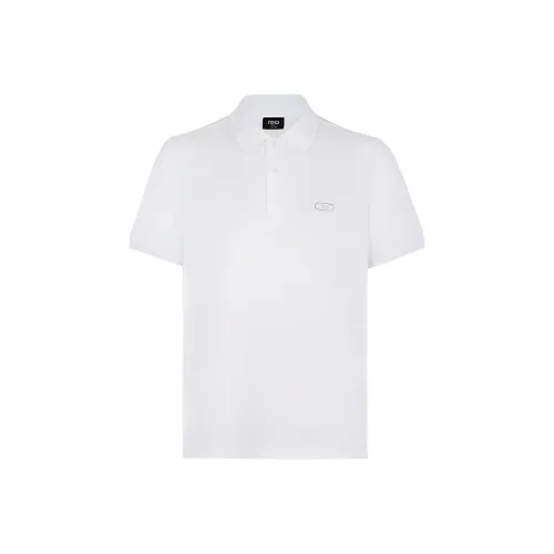 Fendi Белая Мужская Поло