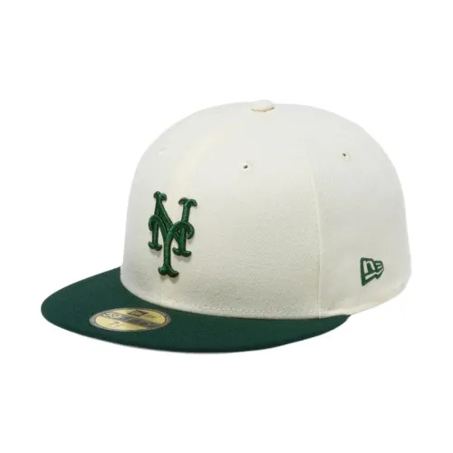 New Era Полиэстер Кепки Унисекс Бежевый