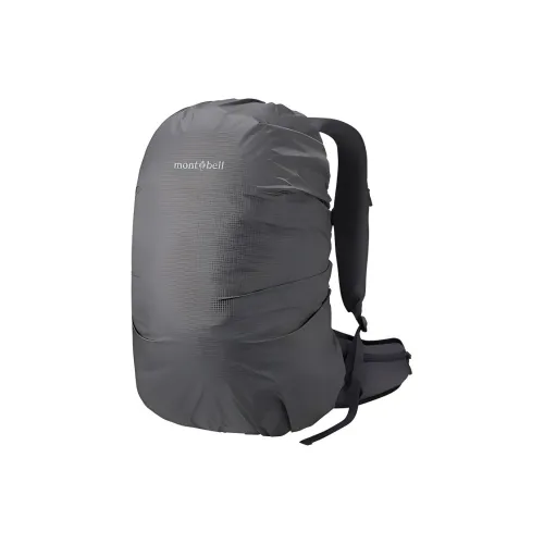 MONTBELL Полиуретан На открытом воздухе Альпинистский рюкзак Рюкзак Стандартный Унисекс Темно-серый