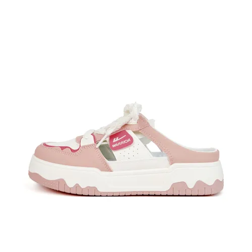 Warrior Антибактериальный Массаж Устойчивый к истиранию Запахонепроницаемый Тихие Домашние тапочки Женские Бежево-розовый