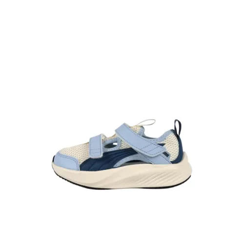 PUMA Pounce Lite Детские сандалии Низкий верх Бежевый Синий Kids