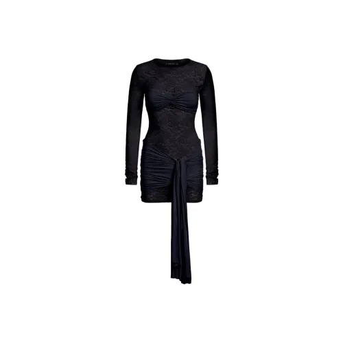 Lioness Onyx Женские Длинные Рукава Платья