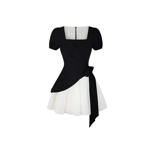 COVT Короткий рукав Платье Женское