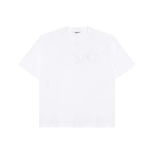 Lanvin Белая Мужская T-Рубашка