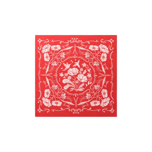 GUNTANGSHIGUANG Хлопок Квадратный Шарф Рукавичка Унисекс