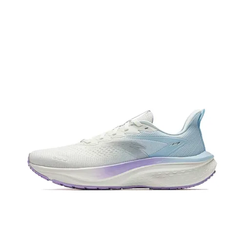 ANTA Mach 5 SE Slip-Resistant и Breathable Low-Top Повседневные Беговые кроссовки Женские Белый Синий Фиолетовый
