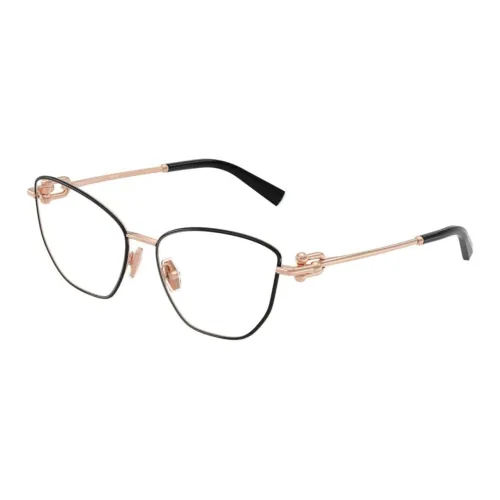 TIFFANY CO. Металл Кошачий глаз Оправы для очков Женские Черный