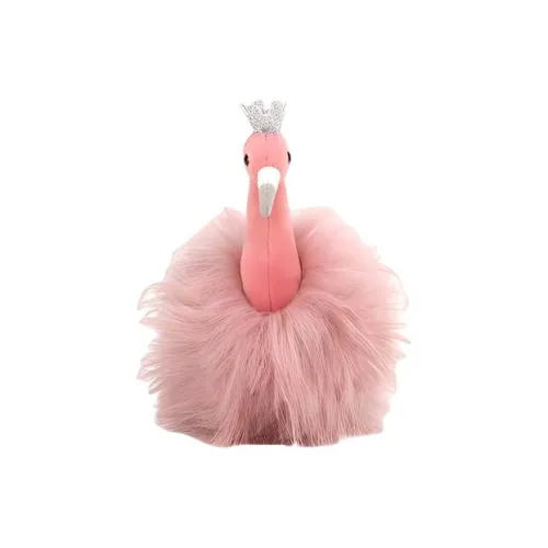 JELLYCAT Коллекция птиц UNIQUE Фламинго Кошелек Куклы Плюшевая кукла 17 см Высота в сидячем положении